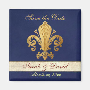 Save the Date Customizable Magnet