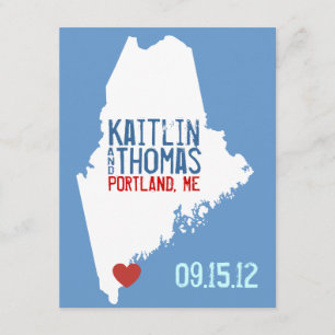 Save the Date - Customizable - Maine