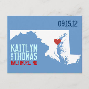 Save the Date - Customizable - Maryland / D.C.