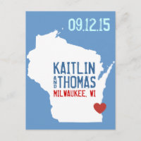 Save the Date - Customizable - Wisconsin