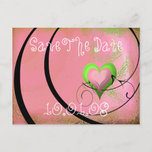 Save The Date - Customized Announcement Postcard
