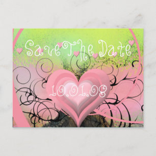Save The Date - - Customized Announcement Postcard