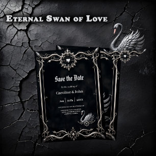 Save The Date Cygne Éternel de l'Amour, Forever Commence Ici.
