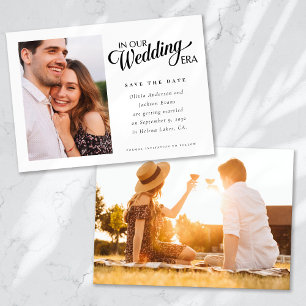 Save The Date Dans Notre Époque Mariage