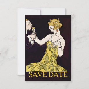 Save The Date Date de sauvegarde vintage