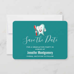 Save The Date Dental Care Happy Tooth