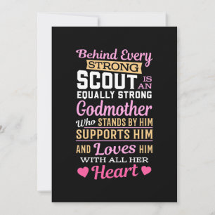 Save The Date Derrière Le Scout Se Trouve Une Vierge Forte