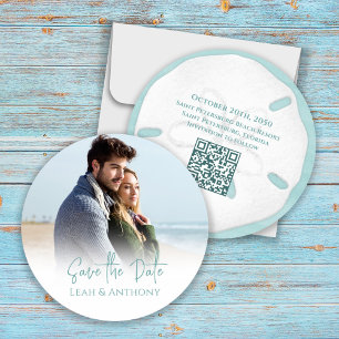 Save the Date Destination Beach Wedding