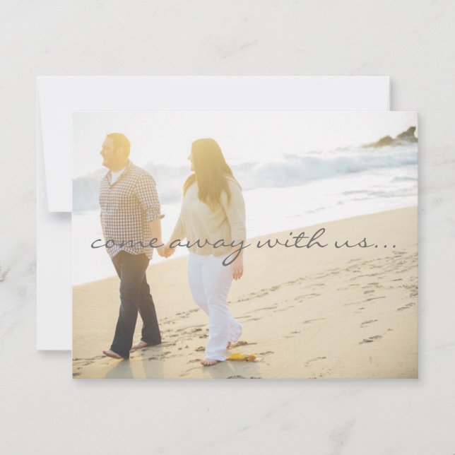 Save the Date Destination Wedding (Front)