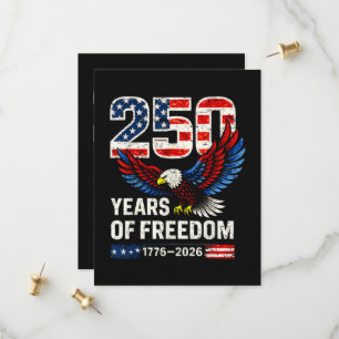 Save The Date drapeau américain 250e anniversaire américain