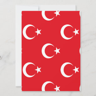 Save The Date Drapeau de la Turquie