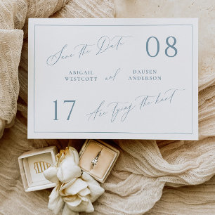 Save The Date Dusty Cottage Enregistrer la date Mariage Faire-pa