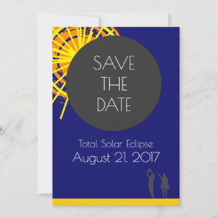 Save The Date Éclipse Solaire Totale Enregistrer La Date