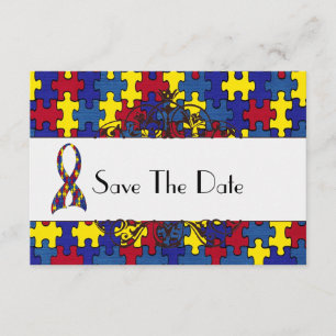 Save The Date Économies d'autisme la date