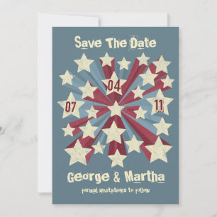 Save The Date Économies de coutume de bruit d'étoile les