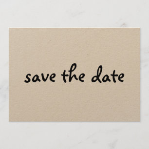 Save The Date économies d'eco la date