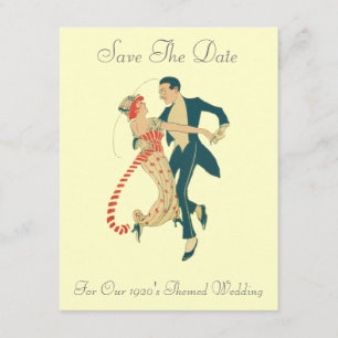 Save The Date économies orientées de mariage des années 1920 la