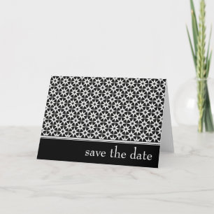 save the date : elegant floral : announcement