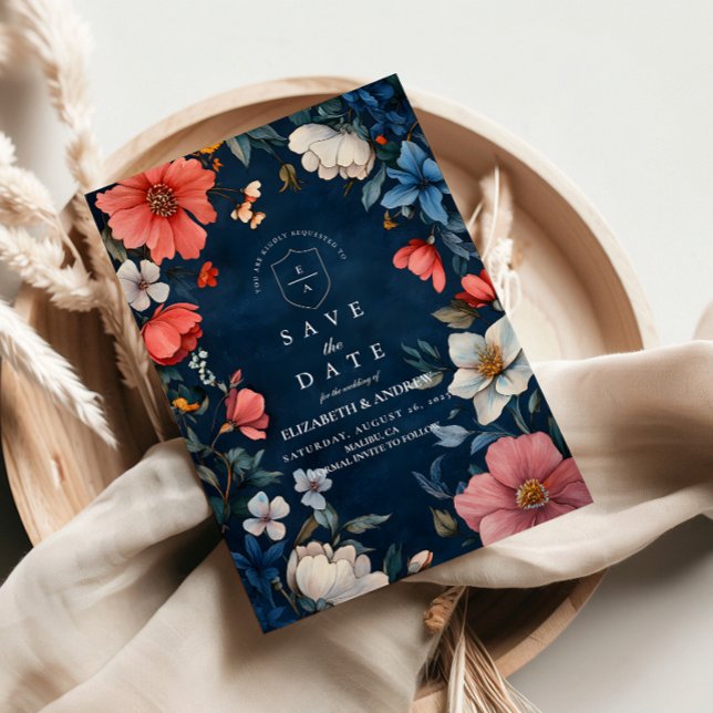 Save The Date Élégant Mariage Halloween (Créateur téléchargé)