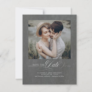 Save The Date Élégant minimaliste moderne Enregistrer la photo d