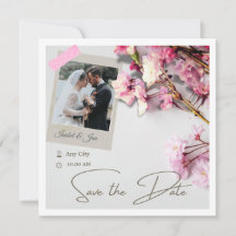 Élégant minimaliste rose Cerisier