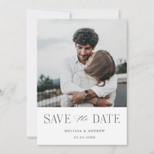 Save The Date Élégant moderne Enregistrer la date