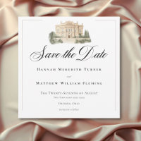 Élégant Néoclassique Vintage Scènes Mariage