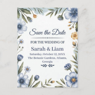 "Save the Date" Elegant Wedding Invitation