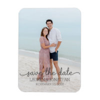 Save the date engagement wedding announcement