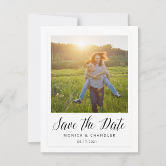 Save The Date Enregistrer instantanément la date de style photo