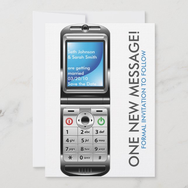 Save The Date Enregistrer la date (Devant)