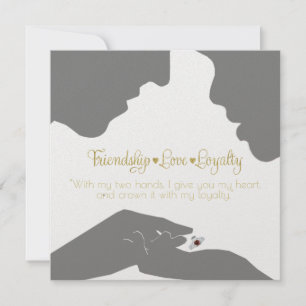 Save The Date Enregistrer la date Claddagh Gold