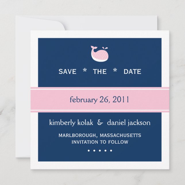 Save The Date Enregistrer la date de la copie préliminaire (Devant)
