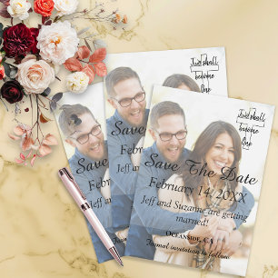 Save The Date Enregistrer La Date De La Superposition De Photo S