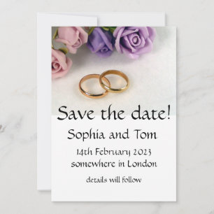 Save The Date ENREGISTRER LA DATE - Enregistrer la date du maria