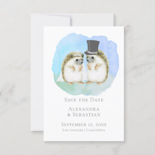 Save The Date Enregistrer la date mignonne Mariage de couple de