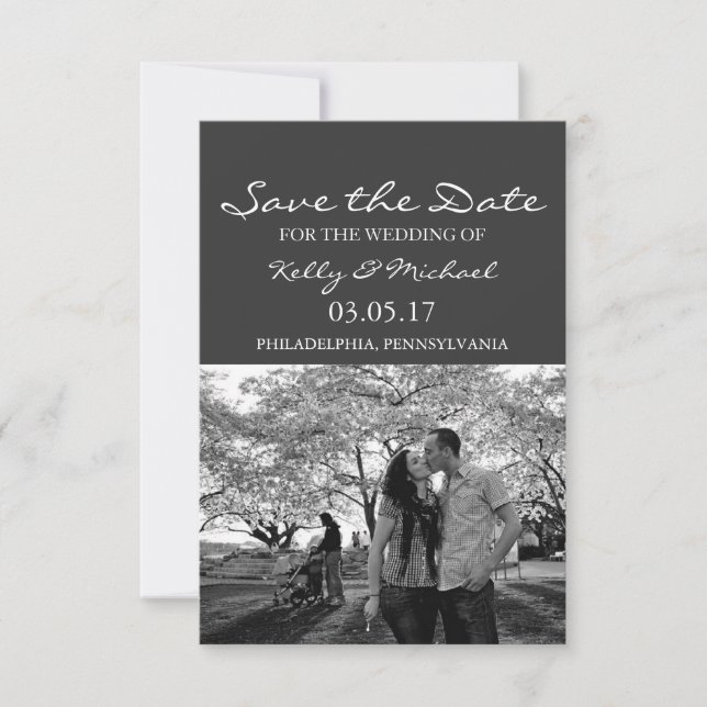 Save The Date Enregistrer la date - Photo (Devant)
