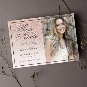 Save The Date Enregistrer la date Quinceañera 15e anniversaire I