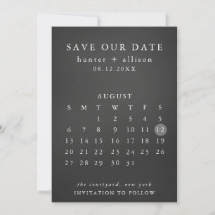 Save The Date Enregistrer Le Calendrier Date