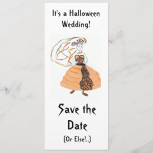 Save The Date Enregistrer le Mariage Date/Halloween