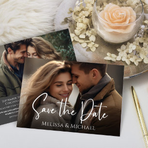Save The Date Enregistrer le script Mariage de photos date