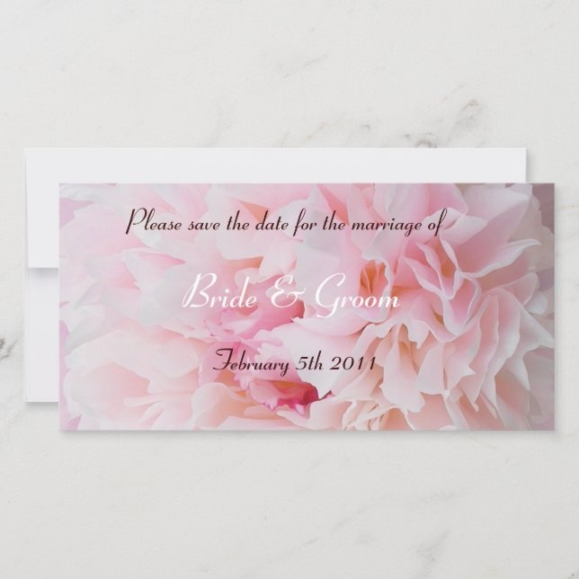 Save The Date Enregistrez la date (Devant)