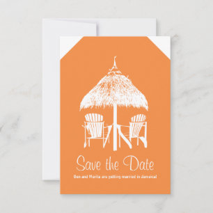 Save The Date Étiquette de bagage pour la Jamaïque