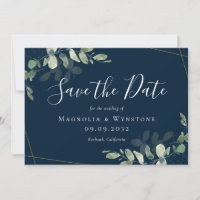 Eucalyptus Aquarelle or Parties scintillant Mariag