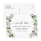 Save the Date Eucalyptus Greenery Succulent