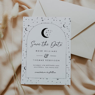 Save The Date Événement céleste arché à retenir la date