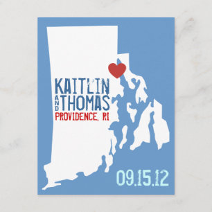 Save The Date Faites gagner la date - personnalisable - Île de