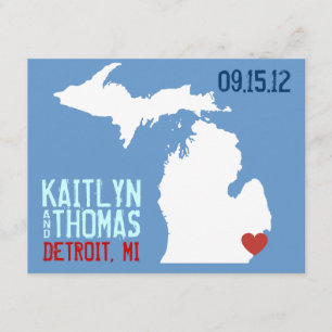 Save The Date Faites gagner la date - personnalisable - le