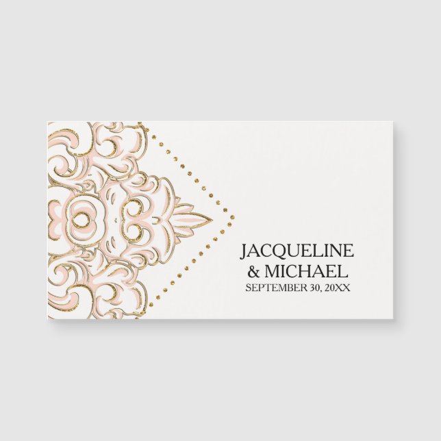 Save the Date Favours Bride n Groom Engagement (Front)