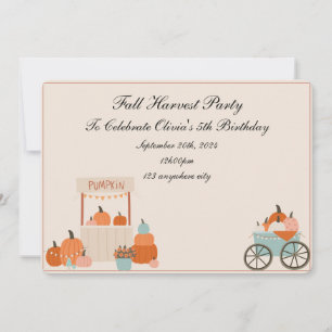 Save The Date fête d'automne